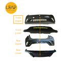 BYD Dolphin Front & Rear Bumpers (2021-2023)