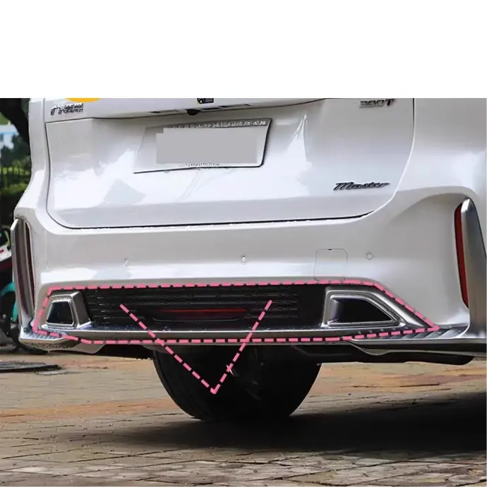 GAC Trumpchi GM8 Front/Rear Door Bar Bright Strips