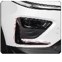 Neta X Front Bumper Bright Strip