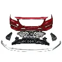 MG MG6 Front Bumper, Middle Grille, Front Bumper Trim, Fog Lamp Frame, Trim Strip, Front Lip (2017-2019)