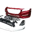 MG MG6 Front Bumper, Middle Grille, Front Bumper Trim, Fog Lamp Frame, Trim Strip, Front Lip (2017-2019)