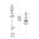 MG3 1.5L AMT Elite Edition, 2014 Model Front Shock Absorber