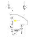 MG3 1.5L AMT Elite Edition, 2014 Model Front Control Arm and Stabilizer Bar 