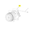 MG3 1.5L AMT Elite Edition, 2014 Model Air Conditioning Compressor Assembly 