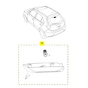 MG3 1.5L AMT Elite Edition, 2014 High-Mounted Brake Light 