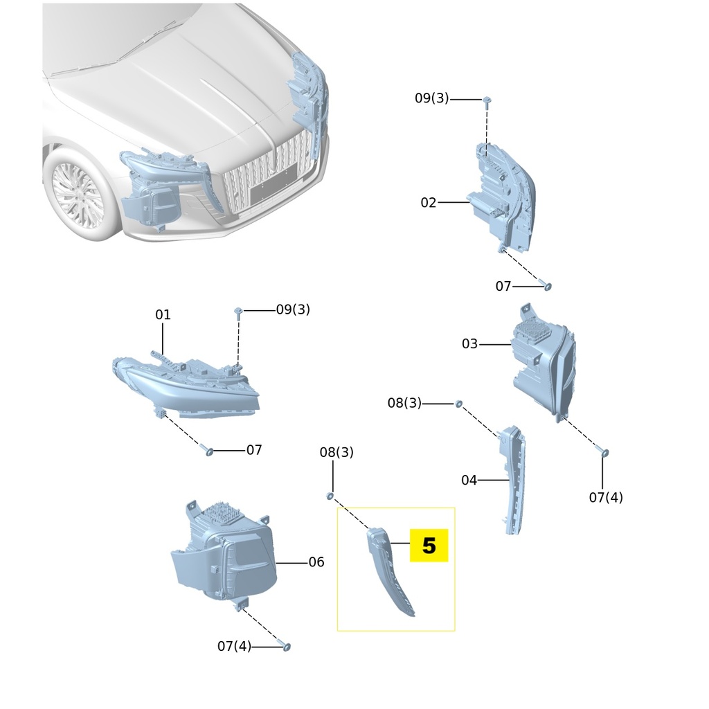 FAW Hongqi H5 Second Generation 1.5T DCT 2024 Model (2023-2024)