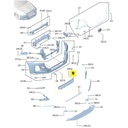 FAW Hongqi H5 Second Generation 1.5T DCT 2024 Model (2023-2024) Lower Front Bumper Grille