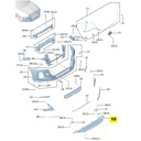 FAW Hongqi H5 Second Generation 1.5T DCT 2024 Model (2023-2024) Front bumper lower guard plate