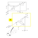FAW Hongqi H5 Second Generation 1.5T 2.0T DCT Model (2023-2024) Front Lower Control Arm Assembly
