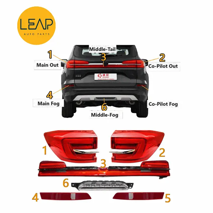 BYD Classic Song Rear Tail Light Assembly (2018)