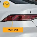 BYD Qin PLUS DM-I/ EV, Rear bumper/ Tail Light (2021-2022)