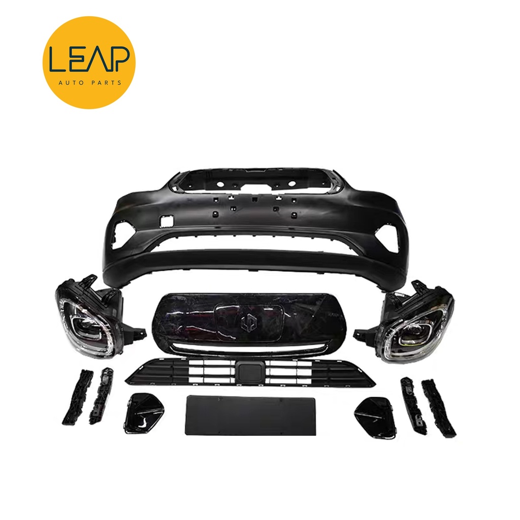 Leapmotor T03 Bumper Bracket, Decorative Plate, Fog Lamp Cover, Lower Grille