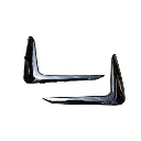 مجموعة صدامات أمامية وخلفية مع شرائط تزيين لامعة وأغطية مصابيح ضباب – نيتا X