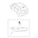 MG3 1.5L AMT Elite Edition, 2014 High-Mounted Brake Light 