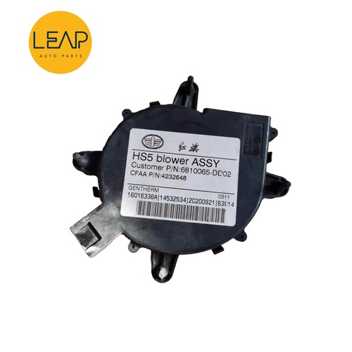 Hongqi HS5 Front Seat Back Fan (2019-2023)