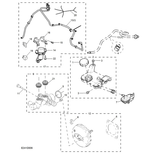 MG3 1.5L AMT Elite Edition, 2014 Brake Booster Vacuum Pump