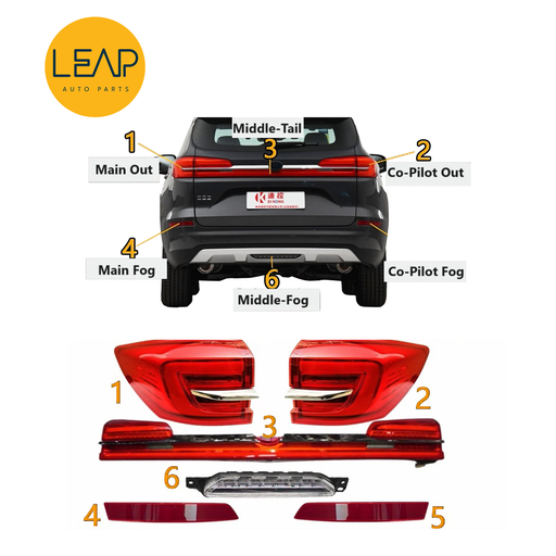 BYD Classic Song Rear Tail Light Assembly (2018)