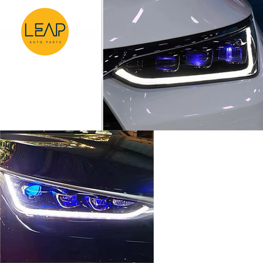 (Pair) BYD Tang DMP/ Qin Plus/ Song/ Han/ Dolphin EV Assembly Modified Laser Headlights LED Bifocal Lens